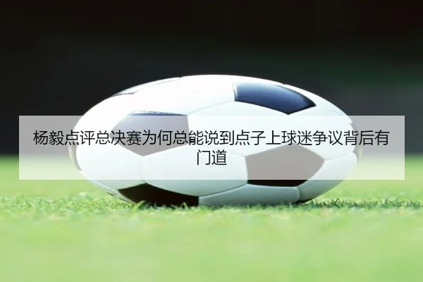 杨毅点评总决赛为何总能说到点子上球迷争议背后有门道 - kaiyun